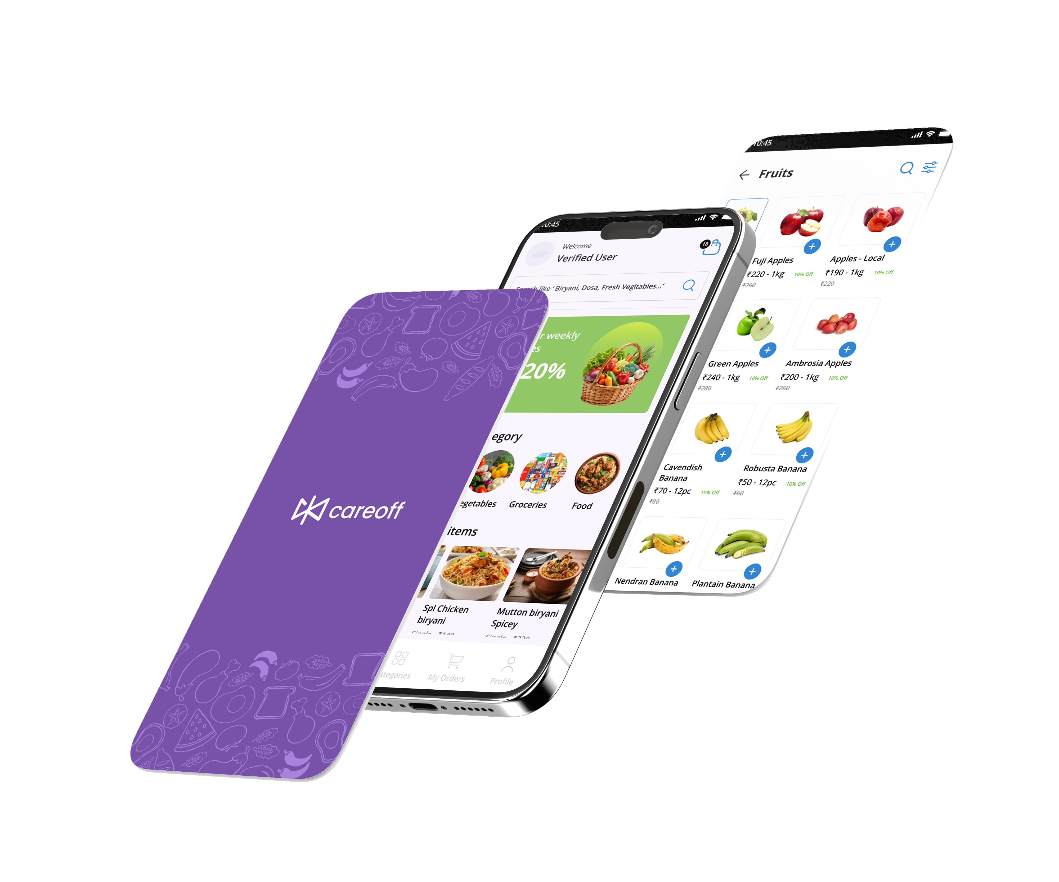 Careoff App Preview